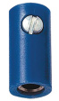 2,6MM BLAU ZWERG-KUPPLUNG Cable socket, blue
