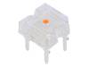 OSK54LZ3K1D LED Super Flux; 7,62x7,62мм; розовый; 260?360мкд; 180°; 2,9?3,6В