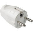 910100 Mains Plug Black F (CEE 7/7)