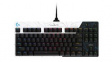 920-010077 KDA LightSync Gaming Keyboard GX Brown, G PRO, US English with €, QWERTY, USB, Cable