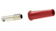 RND 350-00034 Banana Socket  diam.4mm Red 36A Solder