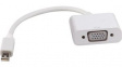 12.03.3125 Mini DisplayPort (m) - VGA (f) Adapter White 100 mm