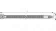 30013 Cable tie black 205 mm x3.6 mm