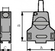 FMK5G-50S-3360 Набор разъемов D-Sub 50P