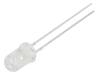 OSW5DL5A31A-QR LED; 5мм; белый холодный; 5800-7000(тип)-8400мкд; 30°; Шаг:2,54мм