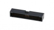 15-47-7640 2.54mm Pitch C-Grid Header THT Dual Row Vertical High Temperature Shrouded with Peg 40 Circuits 0.38um Gold