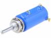 3700S-1-103L, Потенциометр: осевой; многооборотный; 10кОм; 1Вт; ±5%; 2,4мм; IP40, Bourns