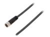 SAIL-M8BG-3-10U Соединительный кабель; M8; PIN: 3; прямой; 10м; вилка; 60ВAC; 4А
