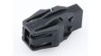 215922-0800 Micro-Fit+ Housing, Panel Mount Ears, Glow-Wire Capable, Black, Plug, 8 Poles, 2 Rows, 3mm Pitch