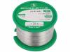 ECO 5 B2.1 0,5MM 100G, Припой; Sn99Ag0,3Cu0,7; проволока; 0,5мм; 100г; Флюс: No Clean, BROQUETAS S.L.