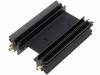 SK104-51STC Радиатор: штампованный; SOT32,TO220,TO3P; черный; L:50,8мм; 9К/Вт