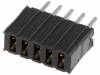 DS1065-07-1*5S8BV Гнездо; штыревое; "мама"; PIN:5; прямой; 1,27мм; THT; 1x5