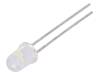 SLA560WBD2PT2 LED; 5мм; белый холодный; 1500-3300мкд; 40°; Поверхность: выпуклая