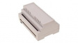 RND 455-01252 Plastic Enclosure DIN Rail 138.55x89.65x62.6mm Grey ABS IP20