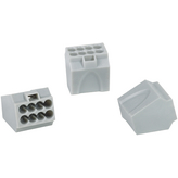 HECE-8, Socket terminal Pole no.=8, HellermannTyton