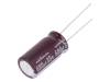 UPM1V681MHD Конденсатор: электролитический; с низким импедансом; THT; 680мкФ