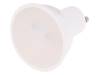 10364, Лампочка LED; теплый белый; GU10; 230ВAC; 346лм; 5Вт; 100°, WHITENERGY