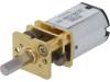 FIT0579 Двигатель: DC; с редуктором; 6ВDC; 61мА; Ось: D профиль; 50об./мин.
