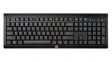 E5E78AA#ABD Spill Resistant Wireless Keyboard K2500 DE Germany/QWERTZ USB Black