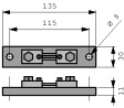1700V4090 Shunt with socket 6 A/150 mV