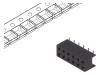 55510-312TRLF Гнездо; провод-плата; "мама"; Minitek; 2мм; PIN:12; SMT; на PCB; 2А