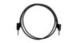 BU-PB36-0 Test Lead, Black, Nickel-Plated Copper, 914mm