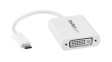 CDP2DVIW Adapter, USB-C Plug - DVI Socket