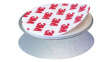 HSZU10000 Magnet Mounting Kit, 70 x 6mm, Suitable for Smoke Detectors, Silver