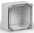 OPCP202013T Cubo O 200 x 200 x 132 мм, глухая стенка, прозрачная крышка, PC, IP 66/67