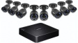 TV-DVR208K 8-Channel HD Surveillance Kit Black 1920 x 1080