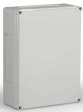 CPCF304013G Cubo C 300 x 400 x 132 мм, выбивные фланцы, серая крышка, PC, IP 66/67