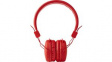 HPBT1100RD Wireless On-Ear Bluetooth Headphones Foldable Red