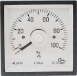 CL 72,0-20MA/-100%,933042 Analogue Display 72 x 72 mm 0...20 mADC