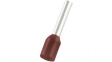 H25.0/30 BR - 0317000000 [500 шт] Bootlace ferrule Brown 25 mm2/16 mm