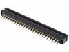 DS1018-02-50B2 Переходной разъем; PIN:50; THT; на шлейф; 1мм; Ш.контактов:2мм