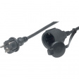 KF-BYP-01 (CERTIFIED) Extension cable Type F (CEE 7/4) Type F (CEE 7/3) 10 m