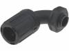 166-22211, Угловой разъем 90°; Диам.рукава:13мм; Мат-л: полиамид; -50?135°C, HellermannTyton