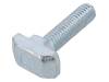 096HK0830M0625, Винт; для профилей; Ширина прорези:8мм; L:25мм; сталь; цинк; Н:3мм, FATH