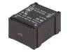 BV UI 304 0153 Трансформатор: залитый; 10ВА; 115/115ВAC; 9В; 9В; 555мА; 555мА; 260г