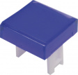 S50-003-11 Cap 18 x 18 mm blue