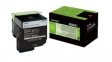 80C2XK0 Toner Cartridge, 8000 Sheets, Black