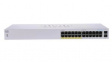 CBS110-24PP-EU Ethernet Switch, RJ45 Ports 24, 1Gbps, Unmanaged