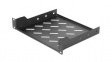 DN-10-TRAY-2-B Fixed Shelf for 10" Cabinets 200mm Sheet Steel Black