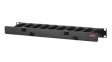 AR8602A Cable Organizer, Single Side with Cover, 483mm, Black