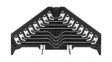 1288260000 Patch Distributor Terminal, 250V, 8A, Push-In, Black