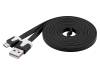 68796 Кабель; USB 2.0,плоские; вилка USB A, вилка micro USB B; 2м