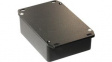 1590BBFLBK Die Cast Enclosure Flanged Lid, 94 x 148 x 34 mm, Black, IP54, 1590