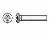 M4X14/BN2845 ISO7048 Винт; M4x14; Головка: цилиндрическая; Шлиц: Phillips; PH2