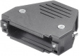 DC15UN4 D-sub plastic hood Poles 15