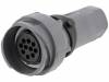 PXP7011/10S/CR/0911 Разъем: круглый; вилка; "мама"; PIN:10; без контактов; 7000; 10А